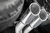 3 Inch Cat Back Exhaust System Pre-Axle Dual Outlet Black Coated Street Version For 15-20 Ford F-150 MBRP