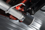 2021-Up Ford F-150 Raptor 3.5L EcoBoost HO 3 Inch Axle-Back Dual Rear Exit T304 Stainless Steel with Carbon Fiber Tips MBRP