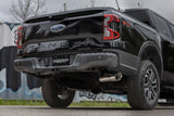 2024 Ford Ranger 2.3L Ecoboost Armor Lite Aluminized Steel 3-Inch Cat-Back Single Side Exit with Polished Tip MBRP