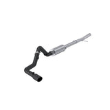 2024 Ford Ranger 2.3L Ecoboost Armor BLK Black-Coated Aluminized Steel 3-Inch Cat-Back Single Side Exit with Black Tip MBRP