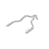 24-Present Ford Ranger Raptor 3.0L EcoBoost, Armor Pro 3-Inch Axle-Back Dual Rear Turn-Down MBRP