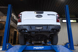 24-Present Ford Ranger Raptor 3.0L EcoBoost, Armor BLK 3-Inch Axle-Back Dual Rear Turn-Down MBRP