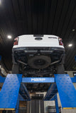 24-Present Ford Ranger Raptor 3.0L EcoBoost, Armor BLK 3-Inch Axle-Back Dual Rear Turn-Down MBRP
