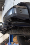 24-Present Ford Ranger Raptor 3.0L EcoBoost, Armor BLK 3-Inch Axle-Back Dual Rear Turn-Down MBRP