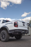 24-Present Ford Ranger Raptor 3.0L EcoBoost, Armor BLK 3-Inch Axle-Back Dual Rear Turn-Down MBRP
