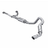 2022-Up Toyota Tundra 3.4L T304 Stainless Steel 2.5 Inch Dual Cat-Back Single Side Exit MBRP