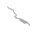 2024-Up Toyota Tacoma 2.4L Armor Lite 3-Inch Cat-Back Pre-Axle Turn Down, MBRP