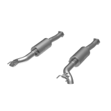 Mercedez Benz 3 Inch Cat Back Exhaust System Dual Side Turn Down For 12-18 Mercedes-Benz W463 G-Class Armor Pro Series MBRP