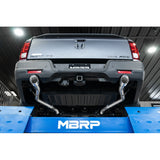 Aluminized Steel 2.5 Inch Cat-Back Dual Split Rear Exit 2021-Up Honda Ridgeline 3.5L MBRP