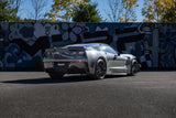14-19 Chevrolet Corvette C7 6.2L, Armor Pro 3-Inch Axle-Back Dual Split Rear Quad Outlet with Carbon Fiber Tips, Active MBRP