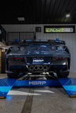 14-19 Chevrolet Corvette C7 6.2L, Armor Pro 3-Inch Axle-Back Dual Split Rear Quad Outlet with Carbon Fiber Tips, Active MBRP