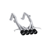 14-19 Chevrolette Corvette C7 6.2L Armor Pro 3-Inch Axle Back, Muffler Bypass, Quad Outlet with Carbon Fiber Tips MBRP