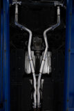 15-23 Dodge Challenger 5.7L, 6.2L and 6.4L HEMI, Armor Lite 3-Inch Cat-Back Dual Split Rear Exit, Street Version MBRP