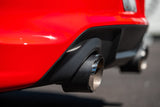 T304 Stainless Steel 3.0 Inch Cat-Back Dual Rear Street Profile with Dual Carbon Fiber Tips 15-23 Dodge Charger MBRP