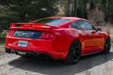 3 Inch Cat Back Exhaust System For 18-23 Ford Mustang GT 5.0L With Quad 4 Inch Dual Wall Tips Race Version Aluminized Steel MBRP