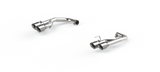 Exhaust Pipe 2.5 Inch Axle Back With Quad 4 Inch Dual Wall Tips For 18-23 Ford Mustang GT 5.0L Non Active Exhaust T304 Stainless Steel MBRP