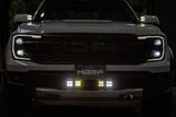 24-Up Ford Ranger Raptor Bumper Light Kit Clear Spot Beam MBRP