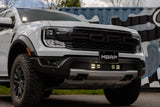 24-Up Ford Ranger Raptor Bumper Light Kit Clear Spot Beam MBRP