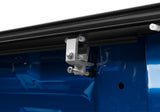 RetraxOne XR Retractable Tonneau Cover Matte One Piece Polycarbonate Construction 2022-2026 Toyota Tundra CrewMax 5' 7 inch Bed with Deck Rail System without Stake Pockets without Trail Special Edition Storage Boxes