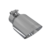 Exhaust Tip 4 Inch O.D. Dual Wall Angled Fits Aluminized Steel 2 1/2 Inch Systems MBRP
