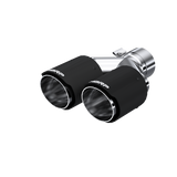 Carbon Fiber Tip 2.5 Inch ID Dual 3.5 Inch OD Out 9.45 Inch Length Dual Wall MBRP