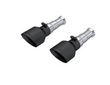 2009-2018 Ram 1500 and 2019-2024 Ram 1500 5.7L Hemi Black Exhaust Tips, Armor BLK 5 Inch OD Dual Wall Angle Cut. Sold In Pairs MBRP