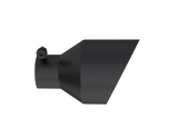 Universal Black Tip, 2.5-Inch ID, 5-Inch OD Angle Cut Dual Wall MBRP