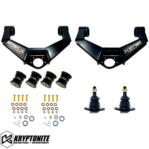 KRYPTONITE UPPER CONTROL ARM KIT FOR 2020-2025 CHEVY/GMC HD TRUCKS