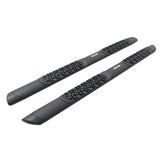 V3 Series Aluminum 5 Inch Elipse Side Steps Boards Only Textured Black For 2018-2025 Jeep Wrangler JL 2021-2025 Ford Bronco Go Rhino