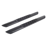 V3 Series Aluminum 5 Inch Elipse Side Steps with Mounting Brackets Textured Black 2021-2025 Ford Bronco 2 door Go Rhino