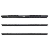 V3 Series Aluminum 5 Inch Elipse Side Steps with Mounting Brackets Textured Black 2022-2026 Toyota Tundra Crew Cab Go Rhino
