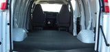 Vanrug Cargo Mat 92-14 Ford E-Series Extended 3/4 Inch Closed Cell Foam Mat Size 136 1/2 Inch x 70 1/2 Inch Charcoal BedRug