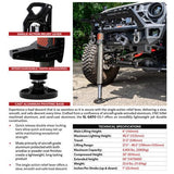 El Gato Hydraulic Jack Black Go Rhino
