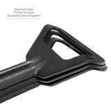 Xventure Gear Spade Stackable Shovel Textured Black Go Rhino