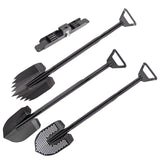 Recovery Shovel Kit W/XRS/SRM Mounting Bracket TextBlck Go Rhino