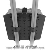 Xventure Gear Hard Case Mount Extra Large 25 Inch Textured Black Go Rhino
