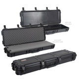 Xventure Gear Hard Case With Foam Long Box 45 Inch Textured Black Go Rhino