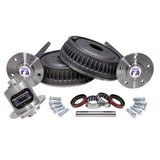 5 Lug Conversion Kit W/Dura Grip Posi For '63-'69 GM 12-Bolt Truck 12T '63-'69 5 Lug Rear Axle Conv Kit W/ Axles Drums & 3.73+ Duragrip 30 34 Inch 30 Spline 5X5 Yukon Gear