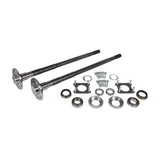 Chromoly Rear Axle Kit D44 JL Rubicon Jt Gladiator Wide Track W/E-Locker D44 JL Rubicon (Drf) Large Bearing 4340 Rear Axle Kit 33.9 Inch Right Hand & 32.2 Inch Left Hand W/ Bearings Yukon Gear