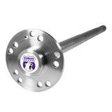 Chromoly Rear Axle For Dana 44 Jeep JL Non-Rubicon 32 Spline 32.3 Long D44 32 Spline 4340 JL Non-Rubicon 32.3 Inch Left Hand Or Right Hand SET10 (Opt. Dre) Double Drilled Rear Axle Yukon Gear