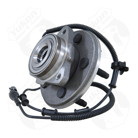Yukon Unit Bearing & Hub Assembly For 02-06 Ford Front With ABS Yukon Gear & Axle