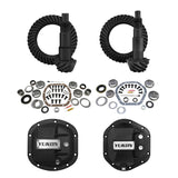 Stage 2 Jeep JK Re-Gear Kit W/Covers For Dana 30/44 4.88 Ratio 24 Spline JK Non-Rubicon D30/D44 Stage 2 Gear Kit Package 4.88 Ratio W/ F&R Covers Yukon Gear