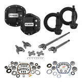 Stage 3 Jeep JK Re-Gear Kit W/Covers Front Axles Dana 30/44 4.88 Ratio JK Non-Rubicon D30/D44 Stage 3 Gear Kit Package 4.88 Ratio F&R Covers & 4340 Front Axles Yukon Gear