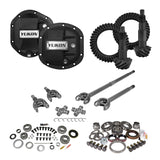 Stage 3 Jeep JK Re-Gear Kit W/Covers Front Axles Dana 30/44 4.11 Ratio JK Non-Rubicon D30/D44 Stage 3 Gear Kit Package 4.11 Ratio F&R Covers & 4340 Front Axles Yukon Gear