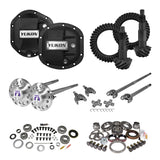 Stage 4 Jeep JK Re-Gear Kit W/Covers & Fr/Rr Axles Dana 30/44 4.11 Ratio JK Non-Rubicon D30/D44 Stage 4 Gear Kit Package 4.11 Ratio F&R Covers & 4340 F&R Axle Kits Yukon Gear
