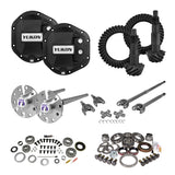 Stage 4 Jeep JK Re-Gear Kit W/Covers Fr & Rr Axles Dana 44 4.11 Ratio JK Rubicon D44 Stage 4 Gear Kit Package 4.11 Ratio F&R Covers & 4340 F&R Axle Kits Yukon Gear