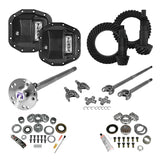 Stage 4 Jeep JL Re-Gear Kit W/Covers Fr/Rr Axles Dana 30/44 3.73 Ratio JL Non-Rubicon M220 Rear/ M186 Front Stage 4 Gear Kit Package 3.73 F&R Cover & 4340 F&R Axle Kits Yukon Gear