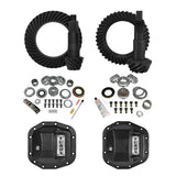 Stage 2 Jeep JL Re-Gear Kit W/Covers Dana 30/44 4.11 Ratio 24/28 Spline JL Non-Rubicon M220 Rear/ M186 Front Stage 2 Gear Kit Package 4.11 Ratio W/ F&R Covers Yukon Gear
