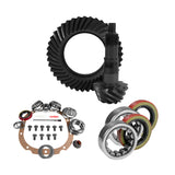 8.8 Inch Ford 4.11 Rear Ring & Pinion Install Kit 2.53 Inch OD Axle Bearings & Seals 8.8 Ford 4.11 Rear R&P Gear/ Install Kit Package With Ak 1559 Axle Bearings (2.53 Inch Od) Yukon Gear
