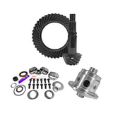 11.25 Inch Dana 80 4.11 Rear Ring & Pinion Install Kit 35 Spline Posi 4.125 Inch Bearing D80/ 11.25 Inch Dana 4.11 Rear R&P Gear/ Install Kit Package With Posi 4.125 Inch OD Head Bearing Yukon Gear